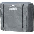 thumbnail image 1 of ShelterLogic 4 x 4 ft Grey Firewood Rack Full Length Cover, 1 of 5