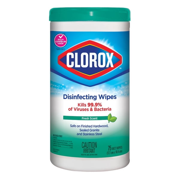Clorox Fresh Scent Disinfecting Wipes (75-Pack)