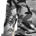 thumbnail image 4 of Mikilon Chemise à Manches Longues pour Homme de Printemps Impression 3D Affaires Loisirs Impression Haut Blouse, 4 of 5