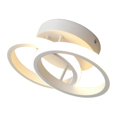 thumbnail image 3 of LED Ceiling Light Lighting Fixture Flush Mount Ceiling Lamp Modern Simple for Entrance Aisle warm 24×16×12.5cm, 3 of 8