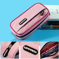 thumbnail image 2 of Agiferg Double Layer Pencil Case，simple Pencil Case，elementary School Junior High School Utensil Box, 2 of 3