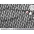 thumbnail image 2 of Soimoi Black Poly Georgette Fabric Diagonal Arrow Fabric Prints By Yard 52 Inch Wide, 2 of 3