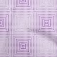 thumbnail image 1 of oneOone Velvet Medium Purple Fabric Geometric Sewing Craft Projects Fabric Prints By Yard 58 Inch Wide, 1 of 4