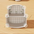 thumbnail image 2 of Decodeary Compact Small Step Stool Made With PP Multifunctional Wide Applications Plastic Toddler Step Stools Deep Green, 2 of 6