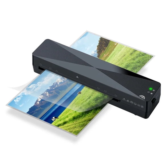 Office Hot And Cold Laminator Machine For A4 Document Photo Blister Packaging Plastic Film Roll Laminator