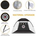 thumbnail image 3 of Golf Practice Net, 6.6x4.6ft Golf Hitting Training Aids Nets with Target and Carry Bag for Backyard Driving Chipping - Men Kids Indoor Outdoor Sports Game, 3 of 7