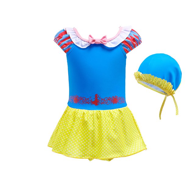 Maillot de Bain une Pièce Mignon pour Filles 2-8 Ans