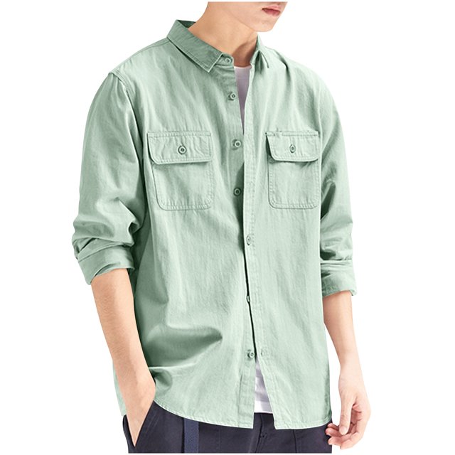 Pisexur Coupe-Vent Veste Mode Homme Couleur Unie Manches Longues Sans Capuche Décontractée Vestes de Randonnée Vestes d'Automne pour Hommes