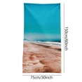 thumbnail image 3 of LSLJS Beach Towel Summer Beach Essentials Microfiber Beach Towels Super Lightweight Colorful Bath Towel Sandproof Beach Blanket Multi-Purpose Towel for Travel Swimming Pool 30x60 Inch, 3 of 3