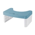 thumbnail image 2 of XWSHYW Deals of the Day Clearance Prime Toilet Stool Squatting Poop Stool Bathroom Potty Step Stool Toilet Assistance Steps Step Stool Fits All Toilets Detachable Stackable, 2 of 8