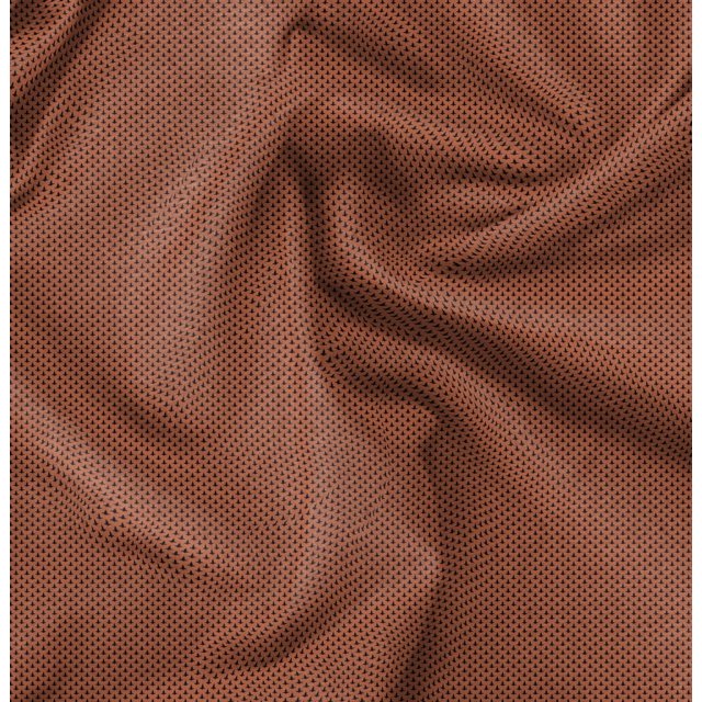 Soimoi Modal Satin Fabric Fleur_de_lis Damask Print Fabric by the Yard 42 Inch Wide
