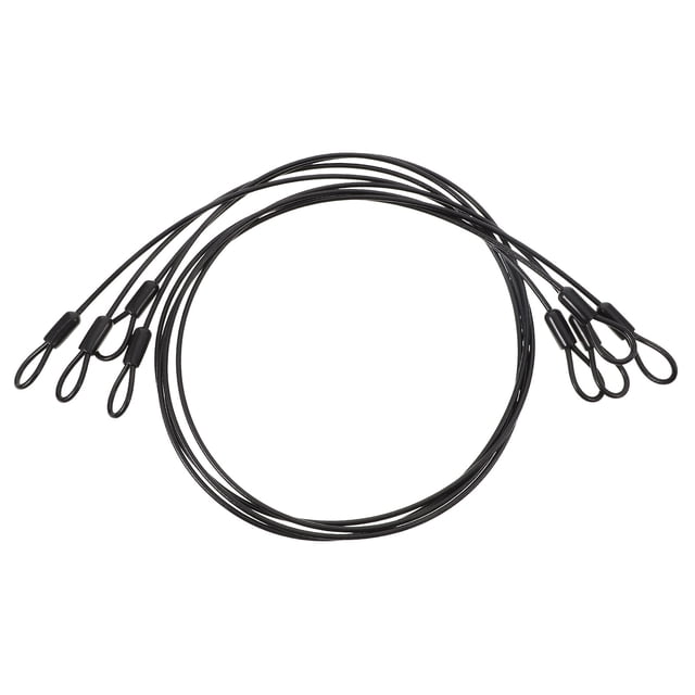 Weiweiguan 4pcs Multipurpose Hanging Wires Stainless Steel Cables Outdoor Hanging Cables