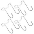 thumbnail image 4 of MIANGASTORE 4 Pcs Crochets de Porte par-Dessus l'Armoire Robustes en Acier Inoxydable pour Armoire Garde-Robe, 4 of 9