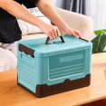 thumbnail image 3 of Storage Box Large Capacity Heat Resistant Plastic Folding Toys Organizer Holder for Home, 3 of 10