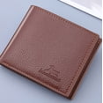 thumbnail image 2 of Portefeuille Homme Court Vertical Ultra-Mince Portefeuille Carte Bancaire Étui à Cartes Petit Porte-Monnaie, 2 of 9