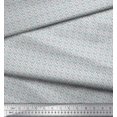 thumbnail image 2 of Soimoi Moss Georgette Fabric Floral Shirting Print Sewing Fabric Yard 42 Inch Wide, 2 of 3