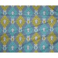 thumbnail image 4 of oneOone Polyester Lycra Fabric Swirl Ikat Print Fabric By The Yard 56 Inch Wide, 4 of 4
