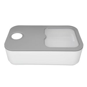 Conteneur de rangement de baldaquin, en plastique Grande capacité Conteneurs de nettoyage Coulisse coulissante pour la maison
