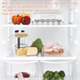 thumbnail image 4 of Oleegame 1PC Produce Storage Glass Jar Kit With Scale Paper 30.4oz Temperature Container W/ Wooden Lid Cloth Cover Wide Mouth Jar For Breads Fermentation Gray, 4 of 9
