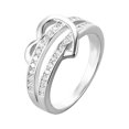 thumbnail image 2 of TIMIFIS Silver Rings Ladies Fashion Diamond Jewelry Jewelry Valentine'S Day Gift, 2 of 6