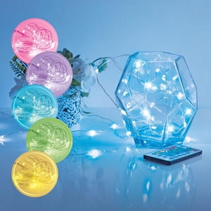 Merkury Multicolor Fairy String Lights, 14ft., Battery-operated, 1-pack