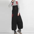 thumbnail image 3 of Pompotops Combinaison Décontractée pour Femmes Mode Dos Nu Pantalon Long Ample, 3 of 4