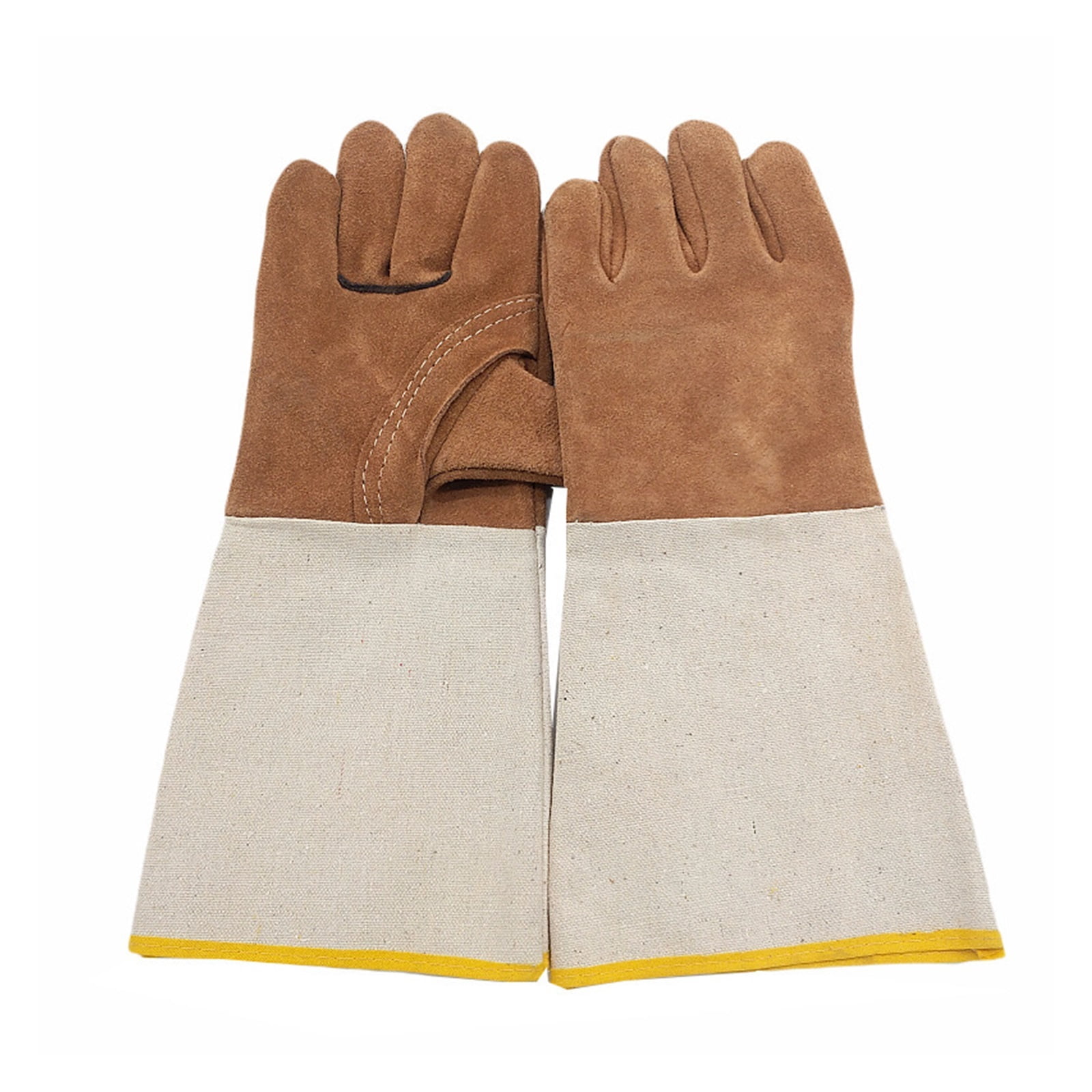 Work Gloves Leather Workers Work Welding Safety Protection Wear-resistant Gloves Leather Working Welder Gloves Welding Work Gloves ,Flame Retardant