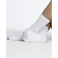 thumbnail image 1 of Hanes Mens Big  Tall Crew Socks, 12-14, White, 1 of 1