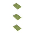 thumbnail image 2 of Youkk Polyester Chenille Bath Mat - Strong Water Absorption Exquisite Crafted Soft Texture No Shedding Yellow Green 40cm*60cm 3Set, 2 of 6
