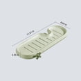 thumbnail image 3 of Vrorvz Support Organisateur de Robinet d'Évier de Cuisine en Acier Inoxydable Ajustable pour Rangement de Savon, Éponge et Serviette, Résistant à la Rouille et Installation Facile pour Salle de Bain Ou Comptoir, 3 of 7