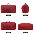 thumbnail image 2 of Sac de Sport Extra Grand 105 L 32,5 Pouces Bagage Léger pour Voyage - Rouge, 2 of 7