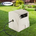 thumbnail image 4 of Suncast 100-Ft. Powerwind Automatic Rewind Hose Reel, Light Taupe (2 Pack), 4 of 12