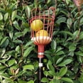 thumbnail image 4 of Almencla Fruit Picker, Fruit Picker Pole Basket Picker Tool Gardening Picks Lightweight, Red, 4 of 8