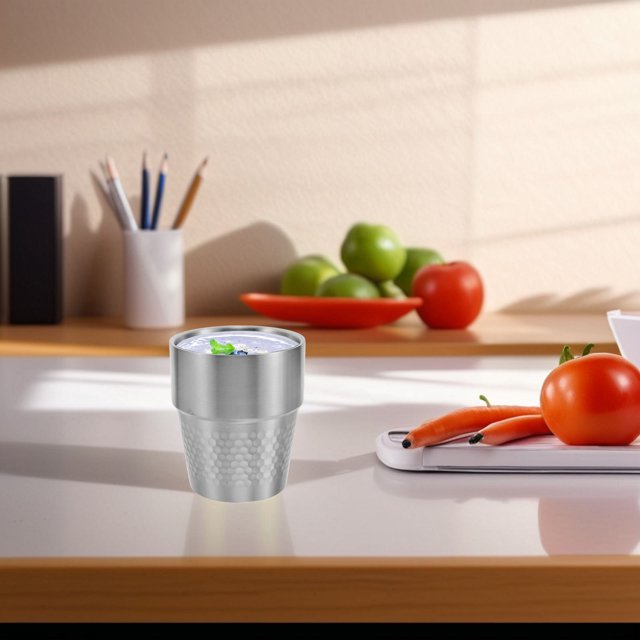 Raindrops Back to School Stainless Steel Unbreakable Tumbler Modern Design For Children 1Pack