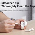 thumbnail image 3 of Bluetooth Earbuds Cleaning Pen with Soft Microfiber Brush Portable Multifunctional Earphone Cleaning Pen Durable Earbuds Wash Cleaning Tools for Airpods Keyboard Earphone Case, 3 of 4