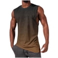 thumbnail image 2 of NTACZA Athletic Tank Tops Men Sleeveless Basic Shirt Gradient Sports Crew Neck Shirts for Men M, 2 of 5