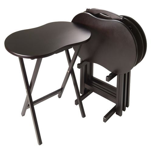 Ensemble de table à collation 5 pièces Skippy au fini espresso  - 92532
