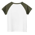 thumbnail image 4 of Plebaso T-Shirts d'Été pour Garçons et Filles à Manches Courtes, T-Shirts à Blocs de Couleur, Hauts pour Enfants, Chandails Décontractés à Col Rond, 4 of 7