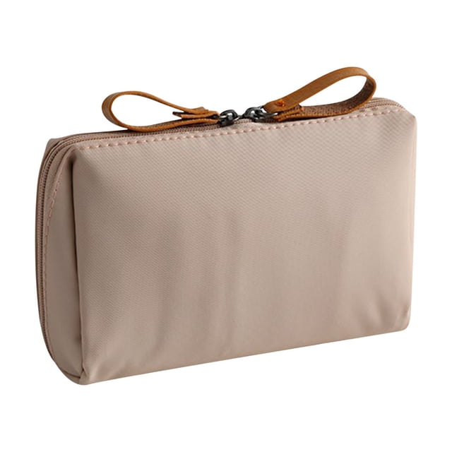 LSLJS Mini Cosmetic Bag Portable Carry-On Cosmetic Bag Hand-Held Makeup Bag Lip Gloss Storage Bag Travel Small Bag