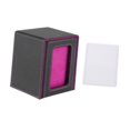 thumbnail image 3 of jinwen Card Deck Box Card Deck Storage Box, Transparent Window Album Card Holder Case Card Cards Case TCG Cards Protector Decks Case black, 3 of 9