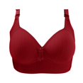 thumbnail image 1 of Clearance Sale 2025 Bra Women Clearance Lace Back Button Shaping Cup Adjustable Shoulder Strap Large Size Bra, 1 of 3
