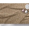 thumbnail image 2 of Soimoi Polyester Crepe Fabric Baseball Sports Print Fabric by Yard 42 Inch Wide, 2 of 3