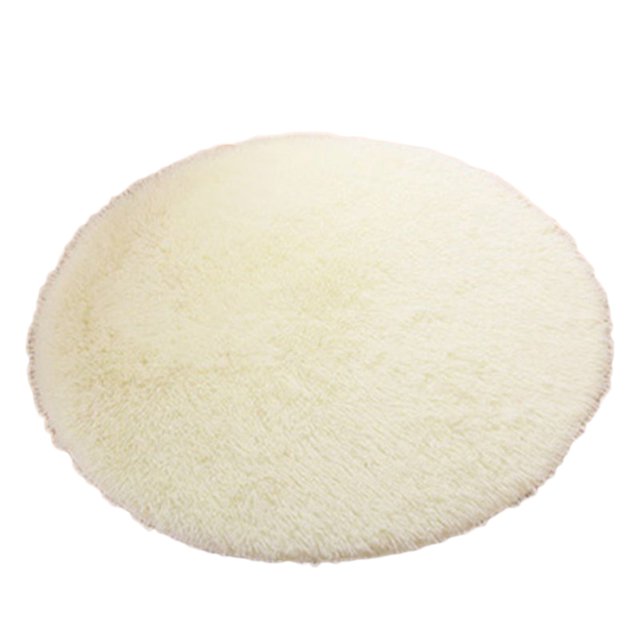 Soft Shaggy Area Round Rug Living carpet circle Room Carpet Bedroom Floor Mat Carpet