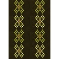 thumbnail image 1 of Ahgly Company Machine Washable Indoor Rectangle Transitional Oak Brown Area Rugs, 3' x 5', 1 of 7