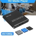 thumbnail image 4 of HD Media Player MINI 1080P 4k Full HD Media USB HDD Player SD/MMC Card`, 4 of 8