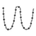 thumbnail image 1 of Vickerman N181707 9 ft. Silver Assorted Ball Garland, 1 of 1