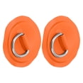 thumbnail image 3 of PVC D Patch, Reusable Durable Deck Accessories D-Ring Patch 2pcs  For Roof Racks Trailers Ground Sheets For PVC Inflatable Boat Kayak Canoe Yellow,Blue,Red,Emerald, 3 of 8