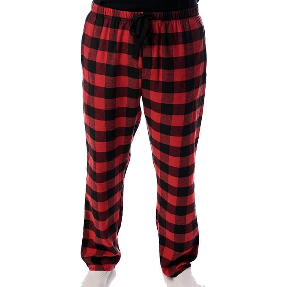 Men'S Flannel Pajamas - Plaid Pajama Pants For Men - Lounge & Sleep Pj Bottoms