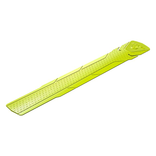 Universal Sticker Frame Protective Sticker Frame Bike Protector Chain Guard Anti-Scratch Protector for Mountain Bike Road BMX - yellow 39.5x6x0.2cm