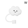 thumbnail image 1 of Capuchon de Paille Couvre-Embouts de Paille Capuchon Réutilisable Embouts de Paille Couvercles Bouchons Anti-Poussière Mignons Embouts de Paille pour Pailles Cadeaux de Fête Embouts de Paille Décoration G9G2, 1 of 1